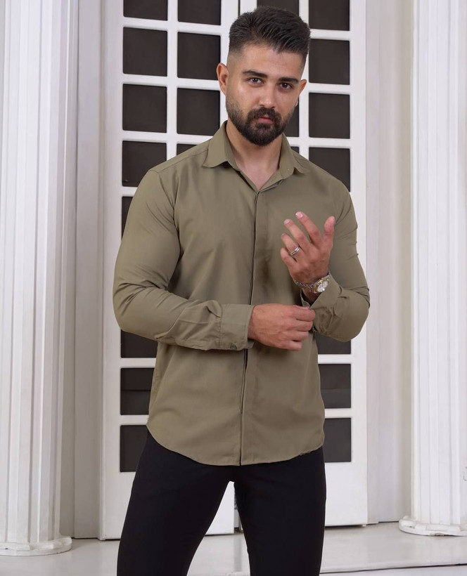 پیراهن ساده دوشین مردانه