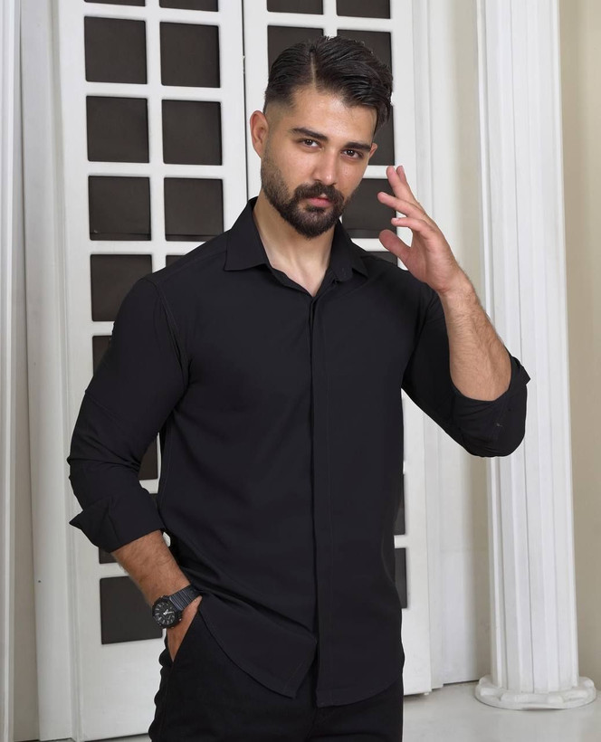 پیراهن ساده دوشین مردانه