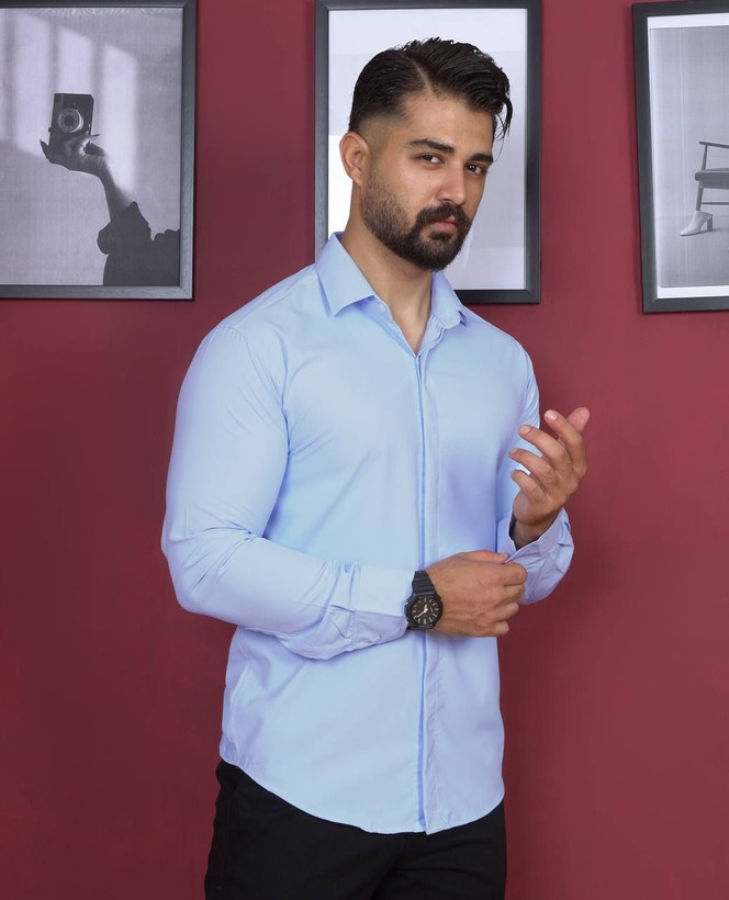 پیراهن ساده دوشین مردانه